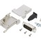 Conector D-Sub 15 pini tată pe cablu