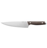 Cutitul bucatarului BergHOFF, 20 cm, Otel, Argintiu/Maro HighLine Cooking