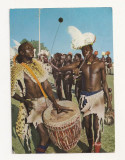 FS5 - Carte Postala - AFRICA - Acholi Musicians, circulata