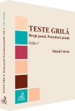 Teste grilă. Drept penal. Procedură penală - Paperback brosat - Mihail Udroiu - C.H. Beck