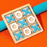 Cumpara ieftin Joc tic-tac-toe din lemn EksiOksi