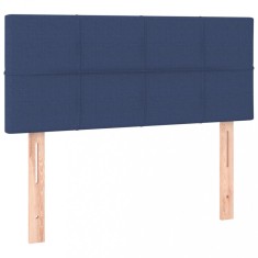 Tablie de pat, albastru, 100x5x78/88 cm, textil foto
