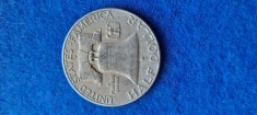 SUA USA HALF DOLLAR 1961 argint