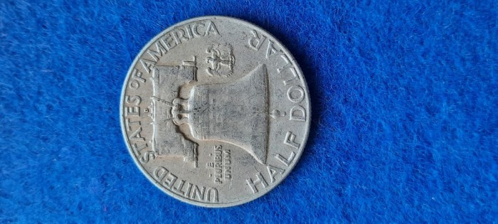 SUA USA HALF DOLLAR 1961 argint