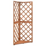 Cumpara ieftin Spalier de colt, 50x50x145 cm, lemn masiv brad