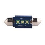 Bec Led Auto Techstar&reg; Festoon, Led Cree, Alb Rece, 6000K, 12V, 720lm, 36mm