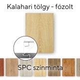 Mostra Pardoseala SPC Leziter Kalahari Oak, 1220x180x5mm, Vinil, Maro, Parchet laminat, Rezistent apa