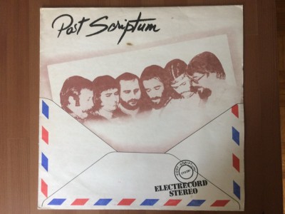 post scriptum P.S. 1982 album disc vinyl lp muzica fusion jazz rock blues english version ST EDE 02285 VG+ foto