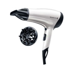 Uscator de par Remington D3015, 2000W, 3 temperaturi, 2 trepte de viteza, Alb-negru foto
