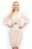 Rochie Dama Lorena Eleganta Crem - M(38), Oem