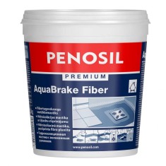 Hidroizolant pentru pardoseli Premium AquaBrake Fiber, 1 litru, Penosil