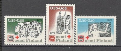 Finlanda.1970 Crucea Rosie-Ilustratii DF.27 foto