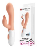 Vibrator Pretty Love Bloody Mary, 30 Moduri Vibratii, TPR, Natural, 19.2 cm