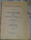 Lectiuni de geometrie pura infinitezimala 1930 / de N. Abramescu