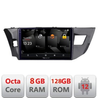 Navigatie Toyota Corolla 2013-2017 5960Pro-470 Android Octa Core Qualcomm 2K Qled 8+128 DTS DSP 360 4G Optical CarStore Technology foto