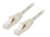 Patch Cord Ethernet Cat.6a S/FTP LSZH Gri 10m