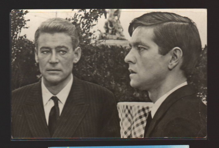 CPIB 21873 - CARTE POSTALA - PETER O&#039;TOOLE SI TOM COURTENAY, NOAPTEA GENERALILOR