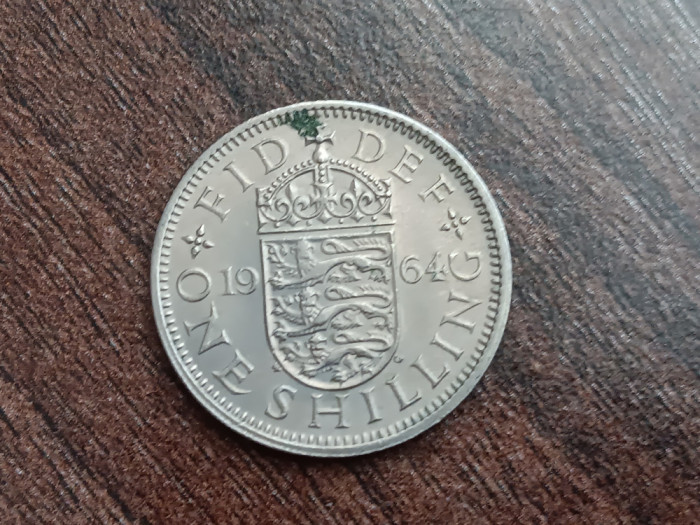 M3 C50 - Moneda foarte veche - Anglia - one shilling - 1964