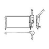 Radiator racire Lancia Ypsilon (843), 2003-2011, Motorizare 1, 2 44/59kw Benzina, tip climatizare Cu/fara AC, cutie Manuala /Automata, tip Magneti Ma