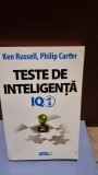 Ken Russell, Philip Carter - Teste de inteligenta IQ1, Meteor Publishing, 2014, 170 pagini, coperta brosata