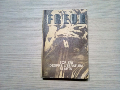 SCRIERI DESPRE LITERATURA SI ARTA - Sigmund Freud - Univers, 1980, 345 p. foto