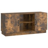 vidaXL Cabinet TV Stejar fumuriu 102 x 34,5 x 47 cm Lemn prelucrat 895390