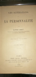 Carte Alfred Binet - Les alterations de la personnalite, 1902, stare buna
