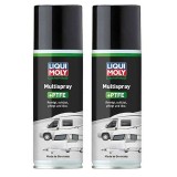 Cumpara ieftin Pachet 2 x Multispray Liqui Moly pentru lubrifiere piese cauciuc si plastic 200 ml