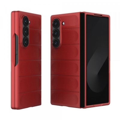 Husa pentru Samsung Galaxy Z Fold6 F956, Techsuit, Magic Shield, Rosie foto