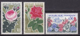 Franta 1962/63 flori MI 1409-1410/1422 MNH, Nestampilat