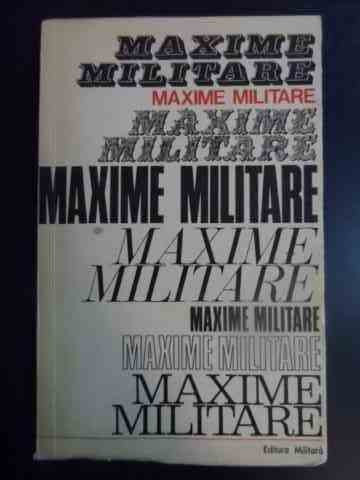 Maxime Militare - Marian Mirea ,546063