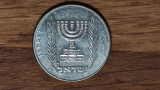 Israel - moneda de colectie - 5 new agorot 1980 - serie mai rara, superba !, Asia