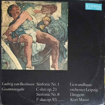 Disc vinil, LP. Sinfonie Nr. 1 C-dur Op. 21, Sinfonie Nr. 8 F-dur Op. 93-Ludwig van Beethoven, Gewandhausor-256588 foto