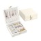Cutie pentru bijuterii 12 x 12 x 5 cm-Culoare Alb