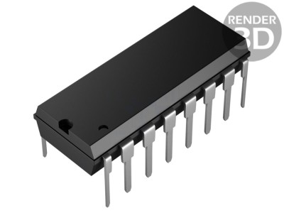 Decodor Digital BCD THT DIP16 foto