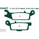 Klocki Ham. Moto. Yamaha Yfm 250 R (1Bt) (12-13) 403311 EBCFA444R