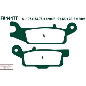 Klocki Ham. Moto. Yamaha Yfm 250 R (1Bt) (12-13) 403311 EBCFA444R