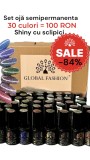 Set de ojă semipermanentă Shiny 10 ml, 30 buc, lichidare de stoc
