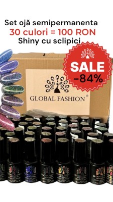 Set de ojă semipermanentă Shiny 10 ml, 30 buc, lichidare de stoc foto