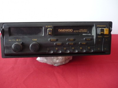 RADIO CASETOFON AUTO DAEWOO foto