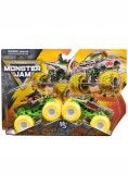 Monster Jam 1:64 Die Cast 2 Pack Pirate&#039;s Curse Vs Zombie