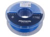 Filament PET-G 1,75mm Albastru 1kg 220-260&deg;C High Speed GEMBIRD