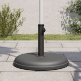 vidaXL Suport umbrelă pentru st&acirc;lpi &Oslash;32/35/38 mm, 15 kg, rotund