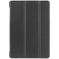 Husa Tableta Piele Tactical Tri Fold pentru Apple iPad 10.2 (2020) / Apple iPad 10.2 (2019), Neagra