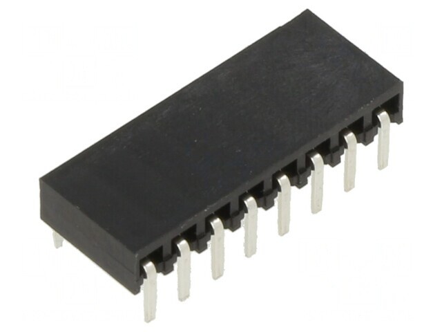 Soclu pini mamă 2,54mm 8 pini pentru PCB