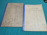 CARTE DE TELEFOANE UZINELE DE FIER ȘI DOMENIILE DIN REȘIȚA S.A * 1932 * LOT 2 BUC * 4 4 3