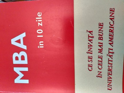 MBA in 10 zile. Steven Silbiger foto