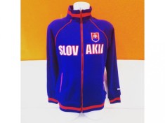 Echipa națională de hochei hanorac de bărbați Slovakia Reebok Track Jacket navy - S