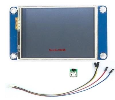 Ecran display lcd 2.8&amp;quot; Nextion XD HMI USART GPU serial cu Touch screen foto