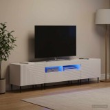Cumpara ieftin Set de 3 piese pentru TV cu LED Alb foarte lucios